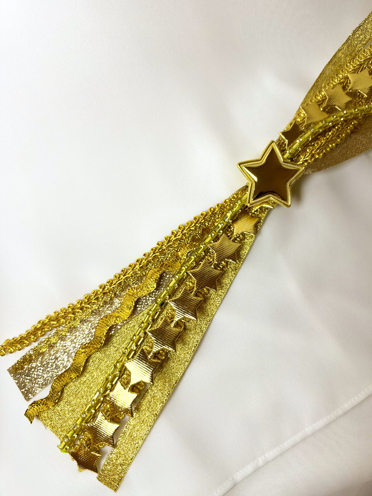 Gold Confetti Bow
