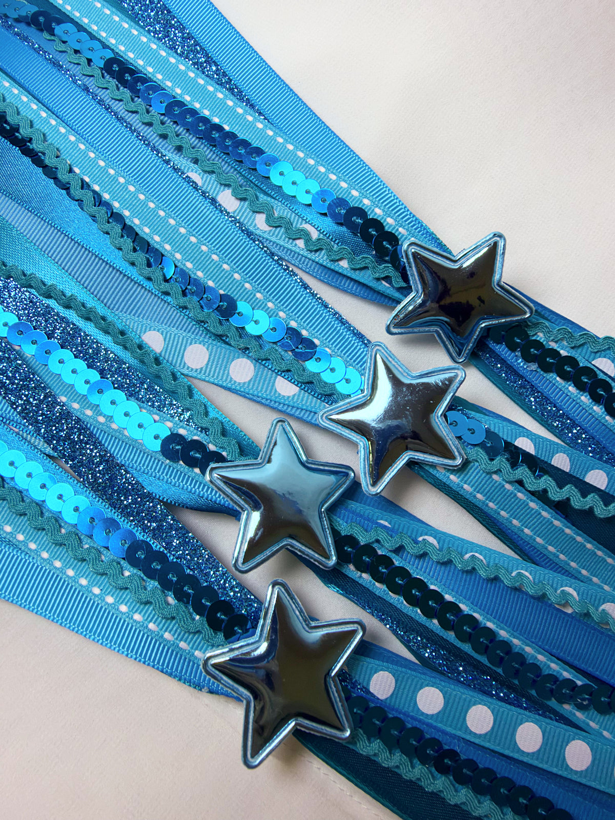 Turquoise Confetti Bow