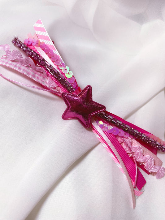 Pink Mini Confetti Bow